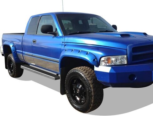 APS Premium 5in 304 لوحات تشغيل من الفولاذ المقاوم للصدأ متوافقة مع دودج رام 1500 2500 3500 Club Cab 94-01 in Saudi Arabia