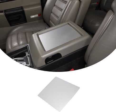Piugilh Car Interior Recrest Box Cover Cover Trim Trim for Hummer H2 2003-2007 ، Center Censole Armrest Box Box Box Cover Cover Slote Slote Accessories in Saudi Arabia