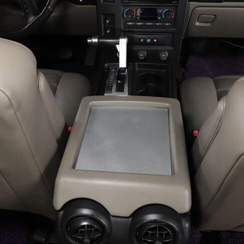 Piugilh Car Interior Recrest Box Cover Cover Trim Trim for Hummer H2 2003-2007 ، Center Censole Armrest Box Box Box Cover Cover Slote Slote Accessories in Saudi Arabia