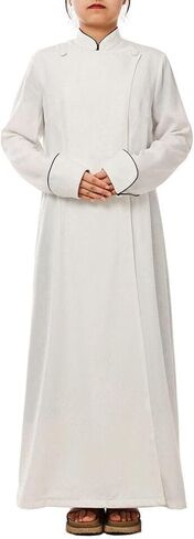 Women Clergy Robes Cassocks Choir Robes Minister Cosplay Renaissance Pastor Vestment for Church Events in Kuwait