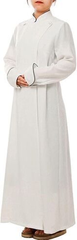 Women Clergy Robes Cassocks Choir Robes Minister Cosplay Renaissance Pastor Vestment for Church Events in Kuwait