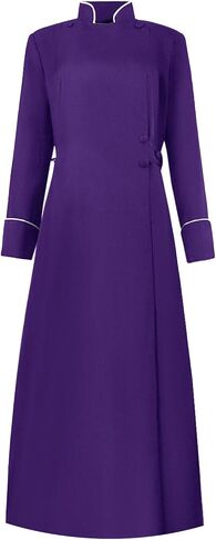 Women Clergy Robes Cassocks Choir Robes Minister Cosplay Renaissance Pastor Vestment for Church Events in Kuwait