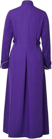 Women Clergy Robes Cassocks Choir Robes Minister Cosplay Renaissance Pastor Vestment for Church Events in Kuwait
