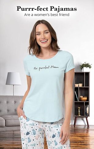 Pajamagram PJs للنساء مجموعة - بيجامات النساء ، كم قصيرة ، قطن 100 ٪ in Kuwait
