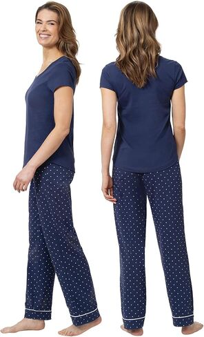 Pajamagram PJs للنساء مجموعة - بيجامات النساء ، كم قصيرة ، قطن 100 ٪ in Kuwait