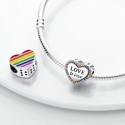 Knitting Cat Mom Sister Safety Chain Travel Unicorn Ladybird Memorial Bead Pendant 925 Sterling Silver Dangle Compatible With Pandora Moments Charm Bracelet in Kuwait