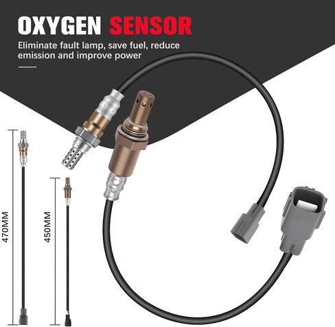 مستشعر O2 Oxygen في اتجاه المصب متوافقًا مع 2000-2002 لـ Toyota Echo 234-4622 ، 234-4624 in Saudi Arabia