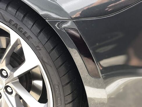Precut Vinyl Tint Overlays لعام 2016-2021 شيفروليه كامارو سيديميرز ، عاكس وضوء الفرامل الثالث (20 ٪ دخان داكن) in Kuwait