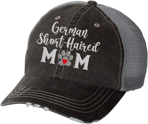 شركة Trenz Shirt Company Women's Embroidered Dog Mom Capball Cap Baseball Cap in Kuwait