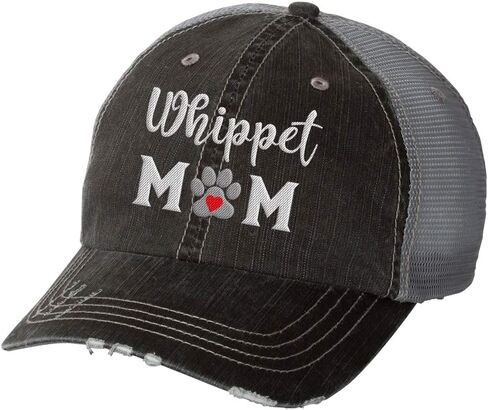 شركة Trenz Shirt Company Women's Embroidered Dog Mom Capball Cap Baseball Cap in Kuwait