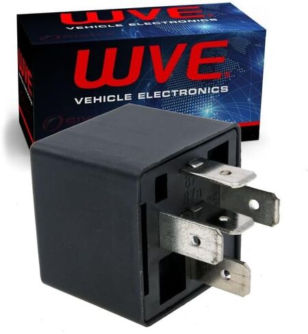 Wells WVE Engine Cooling Fan Motor Relay compatible with Jeep Cherokee Commander Grand Cherokee Liberty Wrangler 3.0L 3.7L 4.7L 5.7L 6.1L V6 V8 1997-2010 in Saudi Arabia