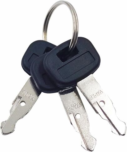 3Pcs Keys RC411-53933 ELI80-0101 459A for Kubota Mini Excavator Backhoe Skid Steer KX018-4 KX033-4 KX040-4 KX057-4 L39 L39TLB L45 L48 L48TLB M59 M62 SSV SVL R520 R630 U15 U17 U25S U35 in Saudi Arabia