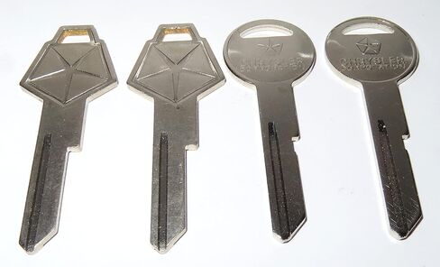 4 مفاتيح متوافقة مع Dodge Challenger Key Blanks 1970 1971 1972 1973 1974 OEM Classic 4 Keys in Saudi Arabia