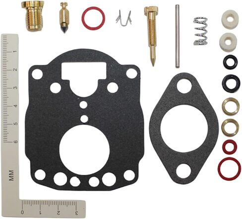 Economy Carburetor Repair Kit Fits Massey Harris Pony Allis Chalmers G Tractor (For Marvel Schebler carburetors) in Saudi Arabia