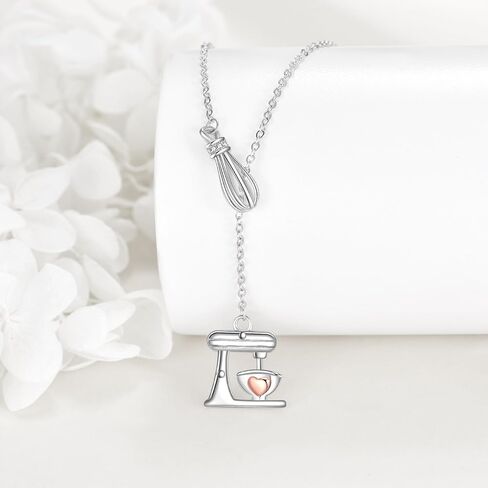 Gifts for Bakers Sterling Silver Baker Necklace Baking Jewelry for Bakers and Bake Lover Gift in Saudi Arabia