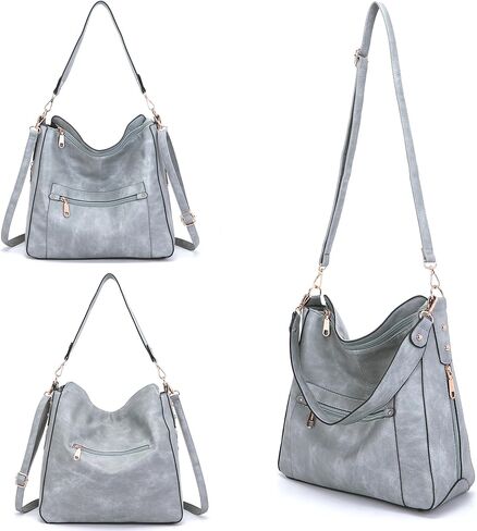 Large Crossbody Purses Set For Women Shoulder Tote Handbags Ladies Hobo Bags With Matching Wallet 4PCS in Kuwait