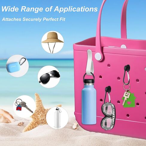 Clear Insert Bag Accessories for Beach Tote Bag, Clear Travel Storage Inner Pouch for Cosmetic, Toiletry & Makeup Brush Organizer Divider in Saudi Arabia