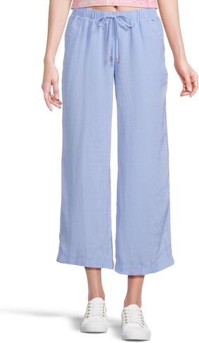 Lilly Pulitzer Women's Brawley Linen Crop Pants in Saudi Arabia