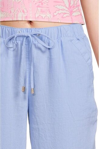 Lilly Pulitzer Women's Brawley Linen Crop Pants in Saudi Arabia