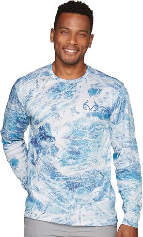 Realtree Men's Performance Fishing Long Sleeve Shirt in Kuwait