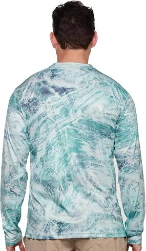 Realtree Men's Performance Fishing Long Sleeve Shirt in Kuwait