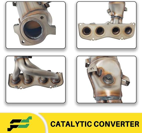 [خلفي] المحول الحفاز FortunaFlow متوافق مع Toyota Camry/Solara 1997-2001 2.2L، استبدل 55205 (متوافق مع EPA + قياسي) in Kuwait
