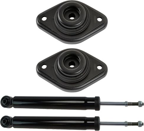 TRQ Rear Suspension Kit Shock Absorber Shock Mount Kit Compatible with 2009-2023 Nissan Murano in Saudi Arabia