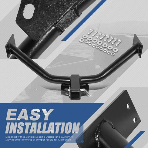 Auto Dynasty 2 Inches Class 3 Trailer Hitch Receiver Compatible with Acura MDX 07-13 in Saudi Arabia