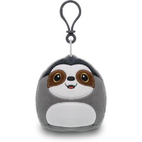 سلسلة مفاتيح مفاتيح زخرفة - Snug -mooshies - سلسلة مفاتيح حيوانات سفينية ناعمة ، وحيدة مفتاح محشوة بالحيوان للحقائب ، ومحفظة ، وحقائب اليد ، وسلسلة المفاتيح القابلة للاستبدال للأطفال والبالغين 4 بوصات - سلوت in Saudi Arabia