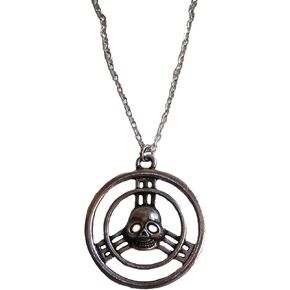 Mad Max Fury Road Skull Steering Wheel Pewter Pendant in Saudi Arabia