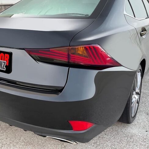 SlickMod PreCut Vinyl Smoke Tint for 2017-2020 Lexus is 200t 300 350 Reflector (35% Light Smoke, 5. Reflector) in Saudi Arabia