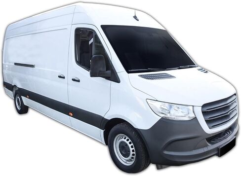 in Channel Rain Guards for Car Windows 2019-2025 Mercedes Benz Sprinter W907, Durable Window Visors Vent Deflectors 2 pcs. in Saudi Arabia