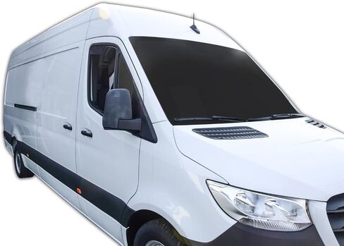 in Channel Rain Guards for Car Windows 2019-2025 Mercedes Benz Sprinter W907, Durable Window Visors Vent Deflectors 2 pcs. in Saudi Arabia