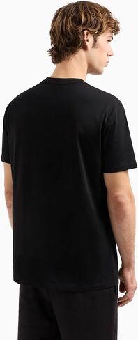Armani Exchange Men's A|x Small Black and Gold T-Shirt in Saudi Arabia