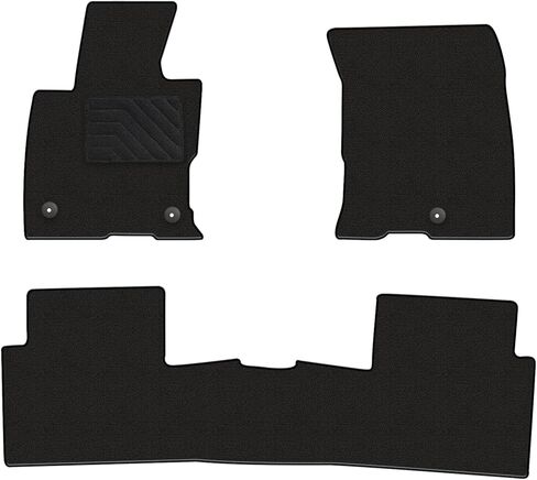 Carpet Floor Mats Custom Fit for Ford Bronco Sport 2021 2022 2023 2024 2025, All Weather Anti-Slip 1st and 2nd Row Set Floor Liners - 3pc in Saudi Arabia