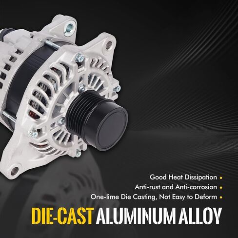 KUSATEC 4801490AA NEW ANDLINATOR متوافق مع Dodge Journey 2009 2010 2011 2012 2013 2014 2015 2017 2017 2018 2019 2020 ؛ 12V 160A استبدال OE 11440N A2TX0281 in Saudi Arabia