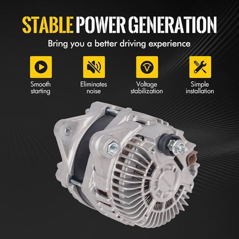KUSATEC 4801490AA NEW ANDLINATOR متوافق مع Dodge Journey 2009 2010 2011 2012 2013 2014 2015 2017 2017 2018 2019 2020 ؛ 12V 160A استبدال OE 11440N A2TX0281 in Saudi Arabia