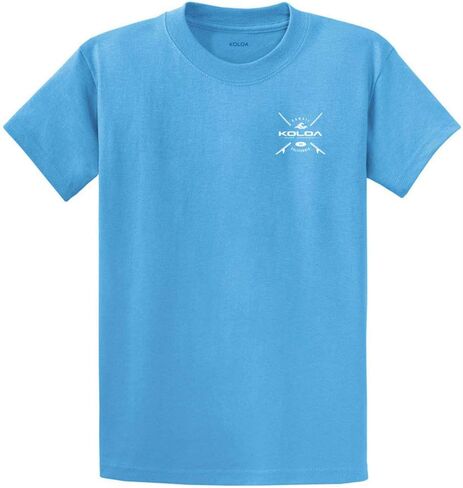 Koloa Surf Cross Boards Logo T-shirt ثقيل الوزن القطني في العادية والكبيرة والطويلة in Saudi Arabia