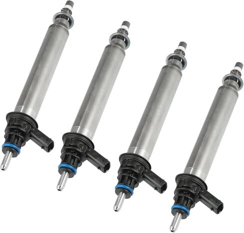 Motoforti Fuel Injector for Mercedes-Benz C300 Flow Matched No.A2780700687 | Fuel Injection Nozzle Black 4 Pcs Long-lasting in Saudi Arabia