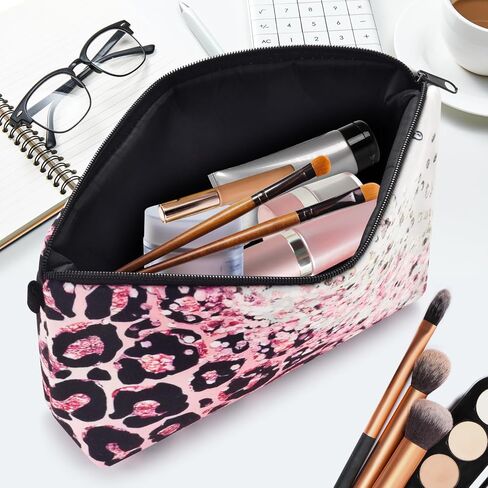Small Makeup Bag, Mini Makeup Pouch, Cute Cosmetic Bag for Women, Toiletry Bags, Make Up Brush Skincare Organizer, Pouches for Travel Accessories in Kuwait