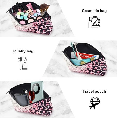 Small Makeup Bag, Mini Makeup Pouch, Cute Cosmetic Bag for Women, Toiletry Bags, Make Up Brush Skincare Organizer, Pouches for Travel Accessories in Kuwait
