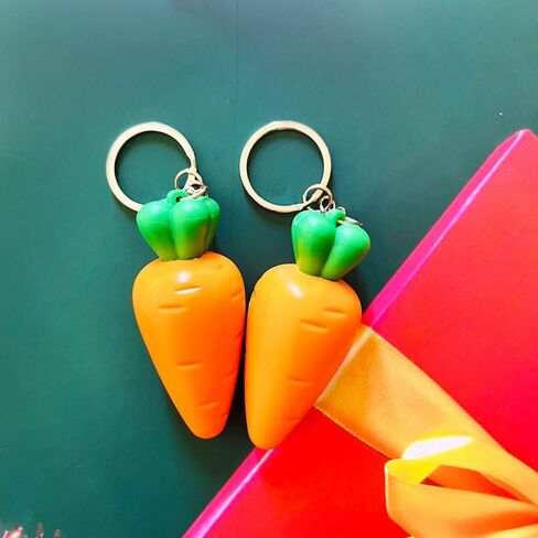 Cute carrot keychain LED Flashlight Keychain in Kuwait