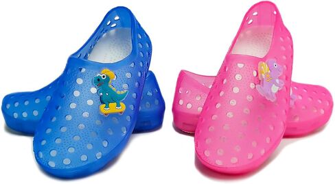 YUNICUS Boys and Girls Closed-Toe Sandals Led Light Up Sport Lightweight Sandal Outdoor Water Shoes in Kuwait