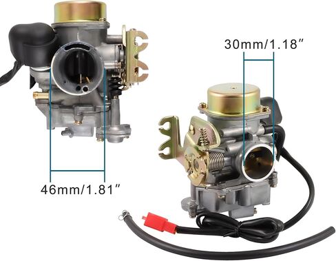 Goofit CVK 30MM CVK30 CARB CARBURETOR بديل لـ 150CC 200CC 250CC دراجة نارية GY6 ATV Scooter Moped Dirt Bike in Saudi Arabia