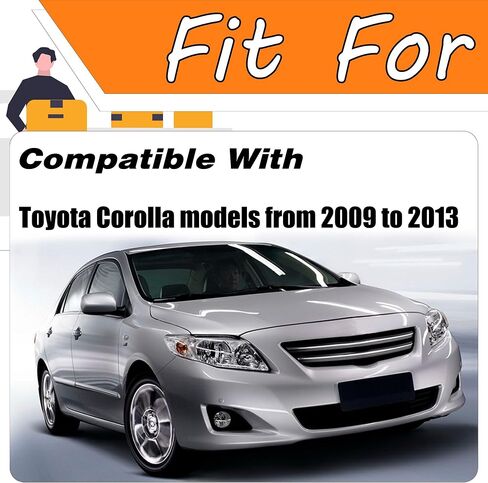 Left & Right Upper Side Central Dashboard Cover Strip Trim For Toyota Corolla 2009-2013 OE#55436-02330 55435-02370 55436-02150 in Saudi Arabia