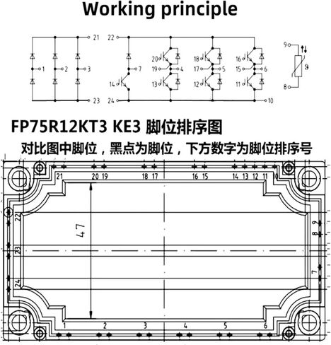 FP100R12KT4 FP75R12KT4 FP75R12KT3 لوحدة الطاقة IGBT (FP75R12KT4) in Saudi Arabia