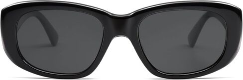 Sojos Retro مستطيل كبير مستقطب النظارات الشمسية للنساء الرجال عتيقة الكثافة الكثيفة الإطار 80s 90s ظلال كبيرة SJ2374 in Kuwait