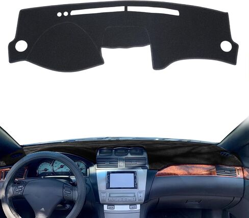 Dash Cover Custom Fit for Toyota Solara 2004 2005 2006 2007 2008 with Cutout for Climate Sensor and Light Sensor, Dashboard Cover Mat Pad Carpet Protector (Dark Gray) in Kuwait