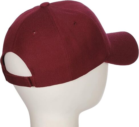 Daxton Structured Baseball Hat Cap Curved Visor Vintage Gold Custom Number in Kuwait