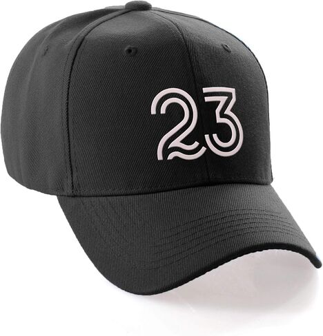 Daxton Classic Structured Baseball Hat Double Line Team Sport Numbers in Saudi Arabia